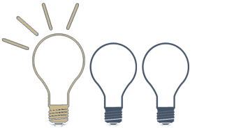 light bulbs icon