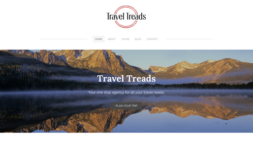 Travel Treads homepage