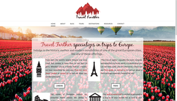 Travel Farther homepage