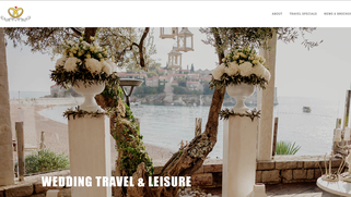 Wedding Travel & Leisure homepage
