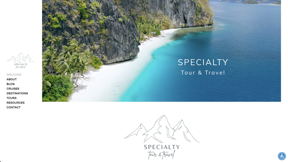 Specialty Tour and Travel homepage