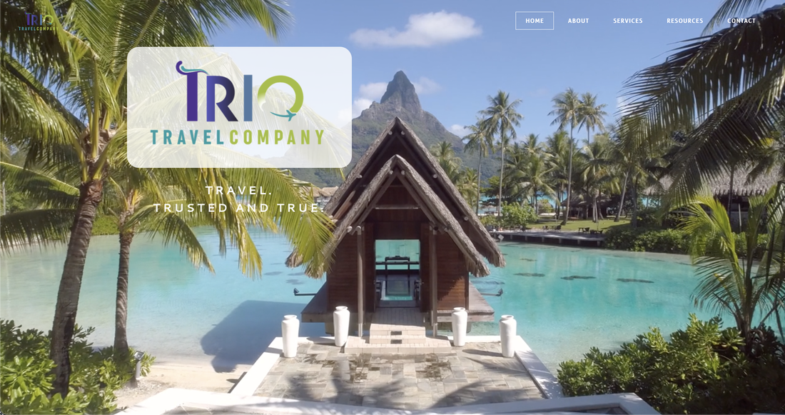 TRIO Travel Company homepage
