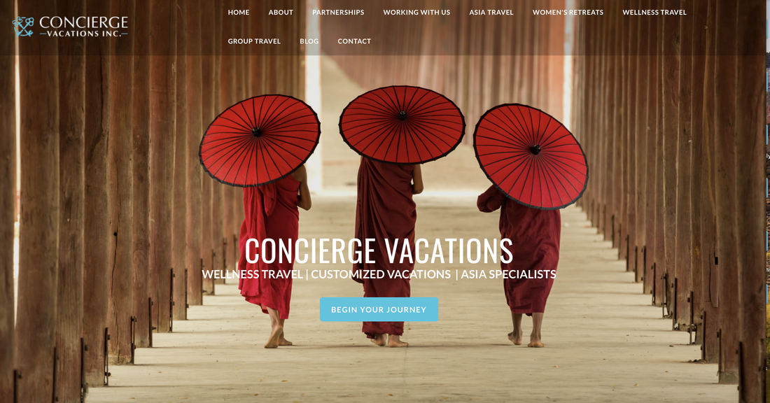 Concierge Vacation Inc homepage